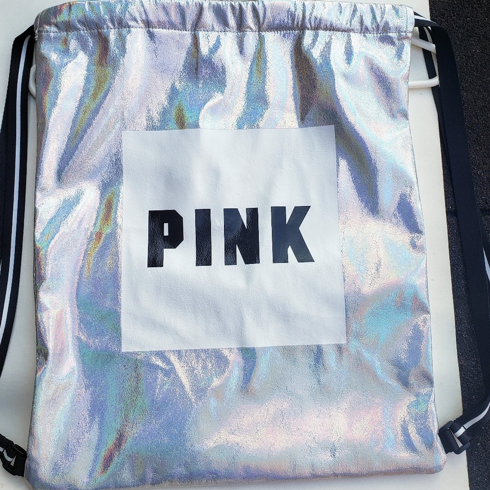 Victoria Secret Pink Drawstring Bag